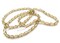 Dark Champagne Olive Shape Czech Glass Beads (1 strand/25 beads) (B618)